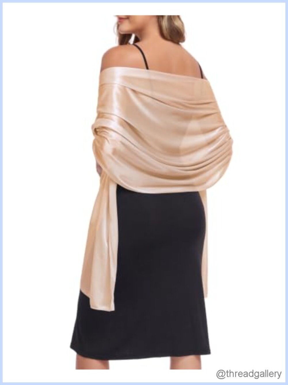 Pashmina Shawl Wrap for Evening Dresses Bridal Scarf